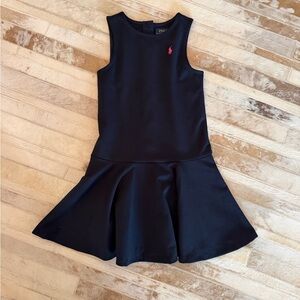 Polo by Ralph Lauren Navy Sleeveless Kids Dress